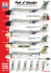 CTA 1/72 Flock of Intruder - Various A-6 variants